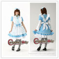 Whloesale Custom made lovely sexy maid servant costume
